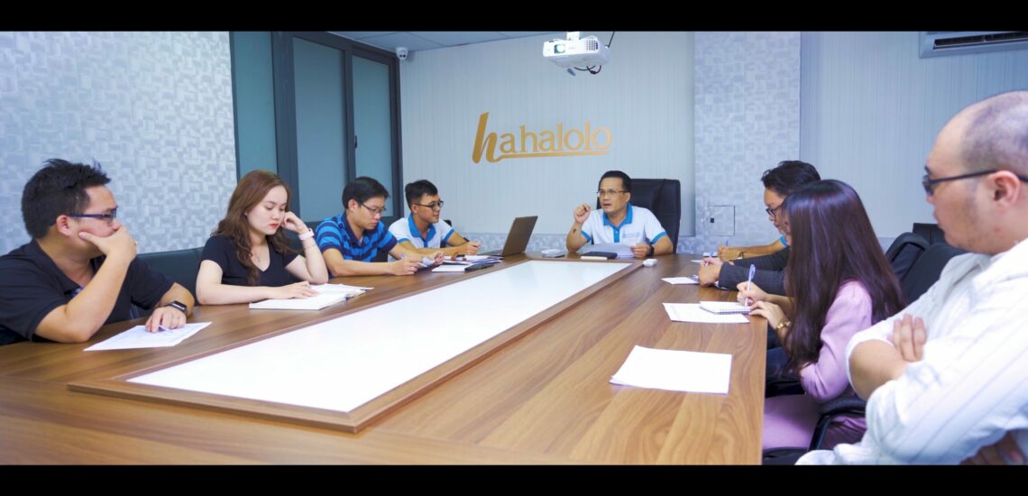 Hahalolo leadership team meeting