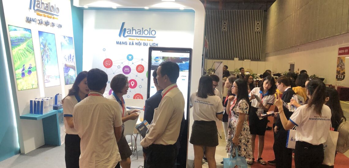 Hahalolo travel social network participates in international travel events
